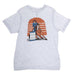 Girl's Rodeo Design Grey Tee Shirt