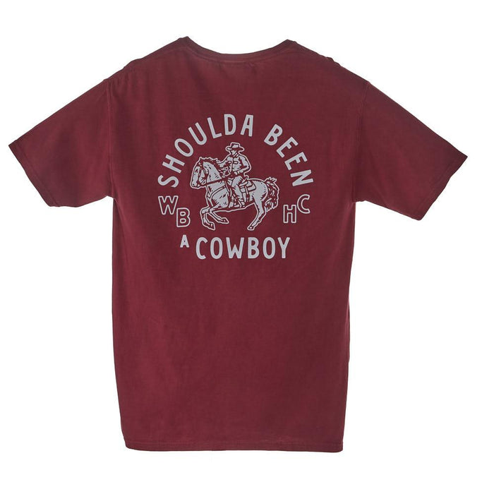 Crimson Shoulda Been A Cowboy Tee Shirt