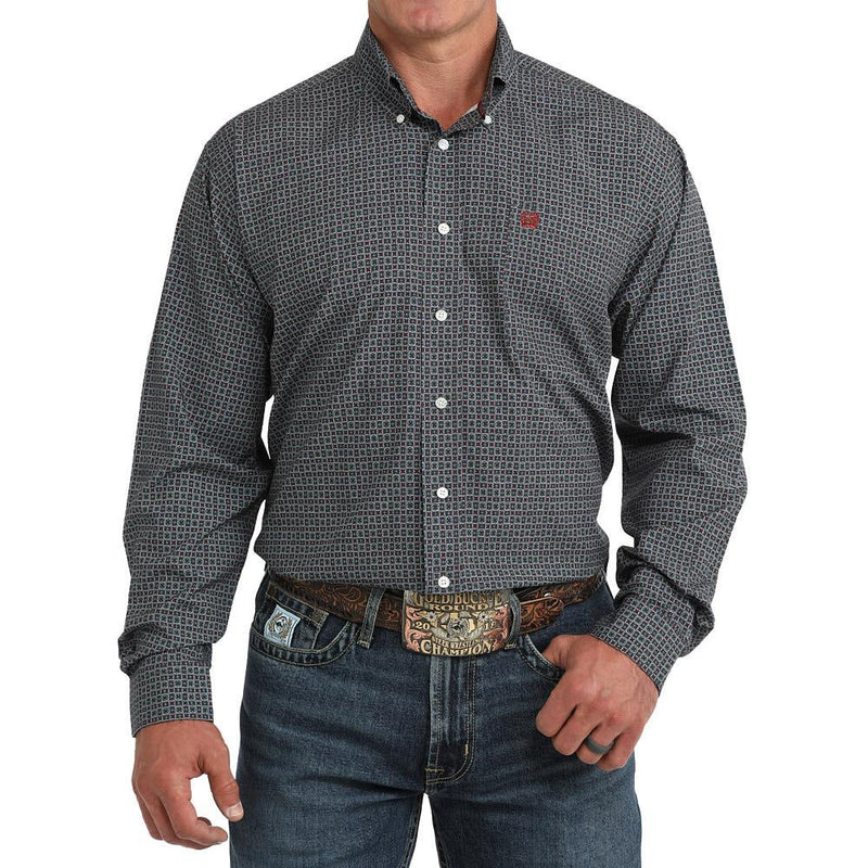 Men's Blue Print ArenaFlex Shirt