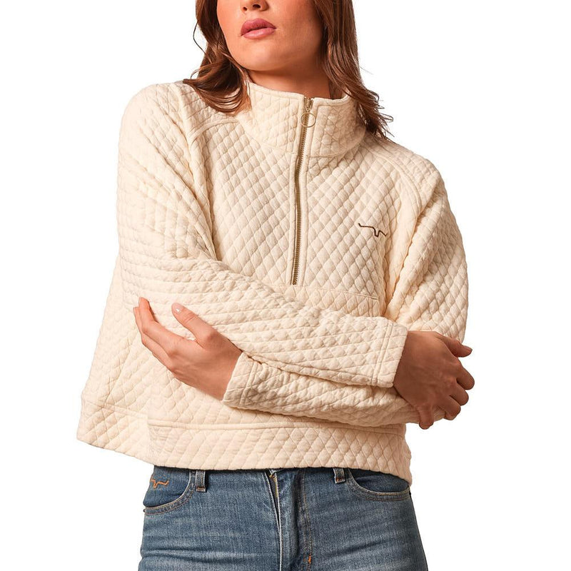 Women's Natural Rita 1/4 Zip Pullover