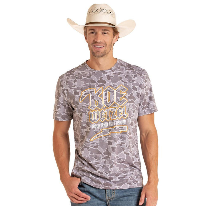 Koe Wetzel Charcoal Camo Tee Shirt