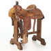 Used 16in Basket and Floral Combo Tooled Team Roper