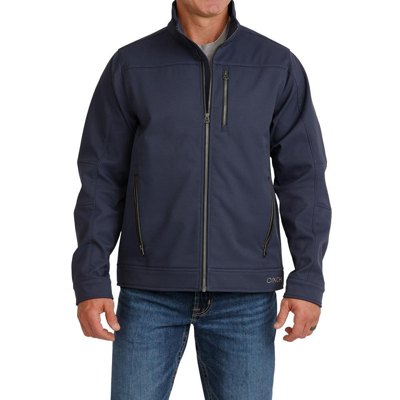 Men's Navy Bonded Jacket