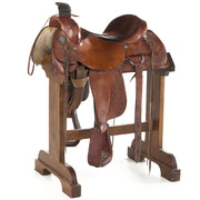 Used 16in Smoothout Floral Tooled Team Roper