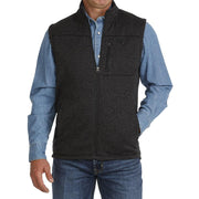Men's Charcoal Sweater Vest