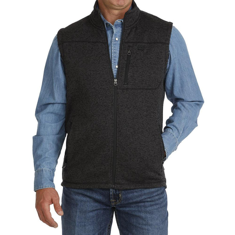 Men's Charcoal Sweater Vest