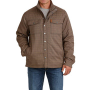 Men's Brown Shirt Jacket
