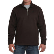 Men's Brown 1/4 Zip Pullover