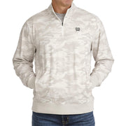Men's Grey Camo Pullover