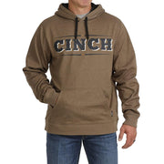 Men's Brown Logo Hoodie