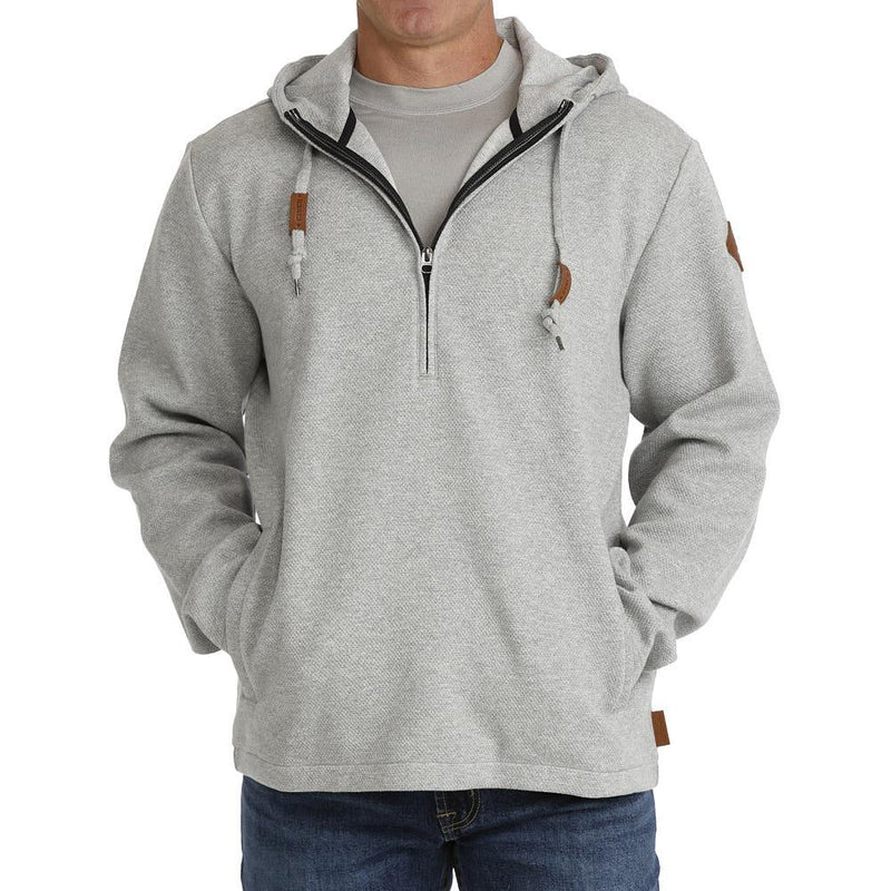 Men's Grey Pullover Hoodie