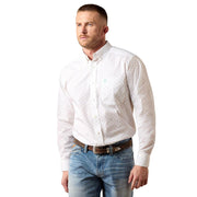 Men's Wrinkle Free Geo Print Barlow Shirt