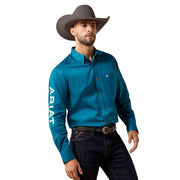 Men's Team Logo Lyons Blue Shirt