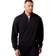 Men's Black Core Quarter Zip Sweatshirt