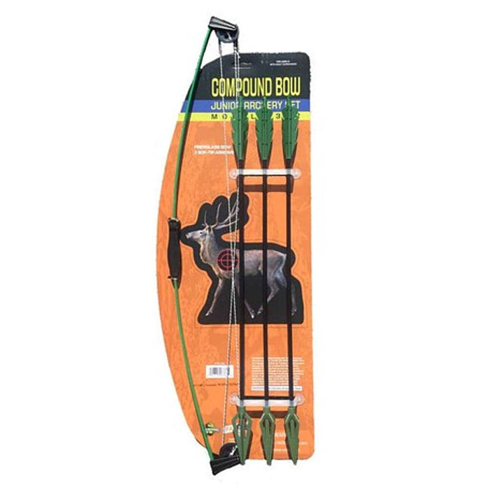 Camo Compound 3 Arrow and Target Toy Set