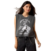 Women's Kiss A Cowboy Tee Shirt