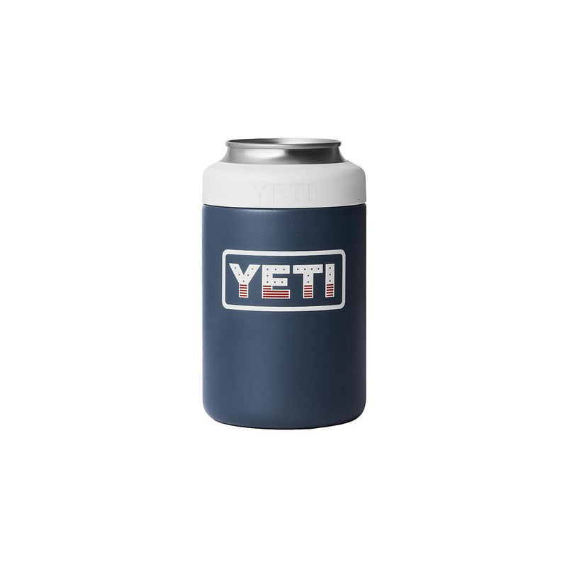 Navy and White Patriotic Colster