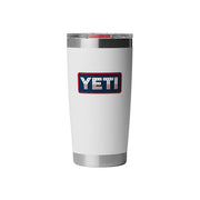White Patriotic Tumbler