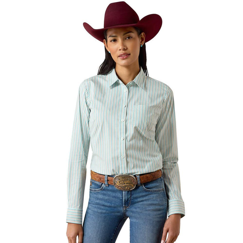 Women's Saltwater Henna Stripe Shirt