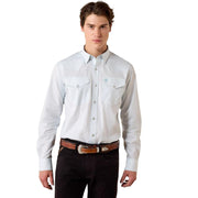 Men's Wrinkle Free Brennon Geo Print Shirt