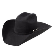 3X Black Fullerton 4 1/4in Brim Precreased Hat