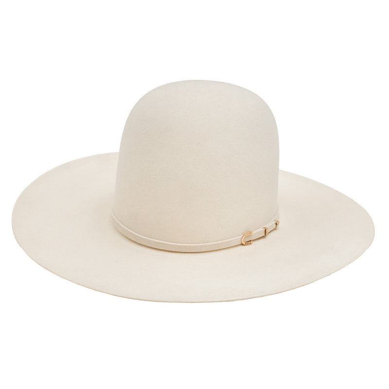 30X Alpine Pearl Open Crown 4 1/4in Brim Felt Hat