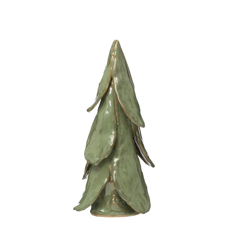 Handmade Mint Reactive Glaze Tree