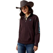 Women's Foundation Logo Chocolate Plum Sweatshirt