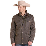 Men's Chocolate Norwich Waxed Jacket