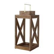 Mango Wood Lantern