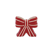 Ceramic Striped Bow Vase