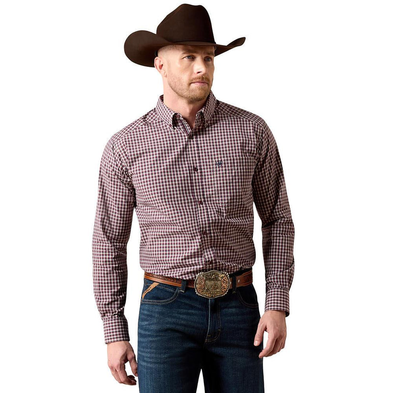 Men's Pro Series Blue Night Plaid Jarvis Shirt
