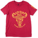 Boy's Heather Cardinal Bone Dry Tee Shirt