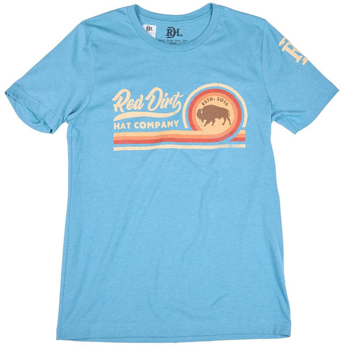 Men's Heather Blue Surf Side Tee Shirt