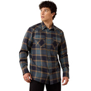 Men's Inkwell Plaid Retro Harbert Fitted Shirt