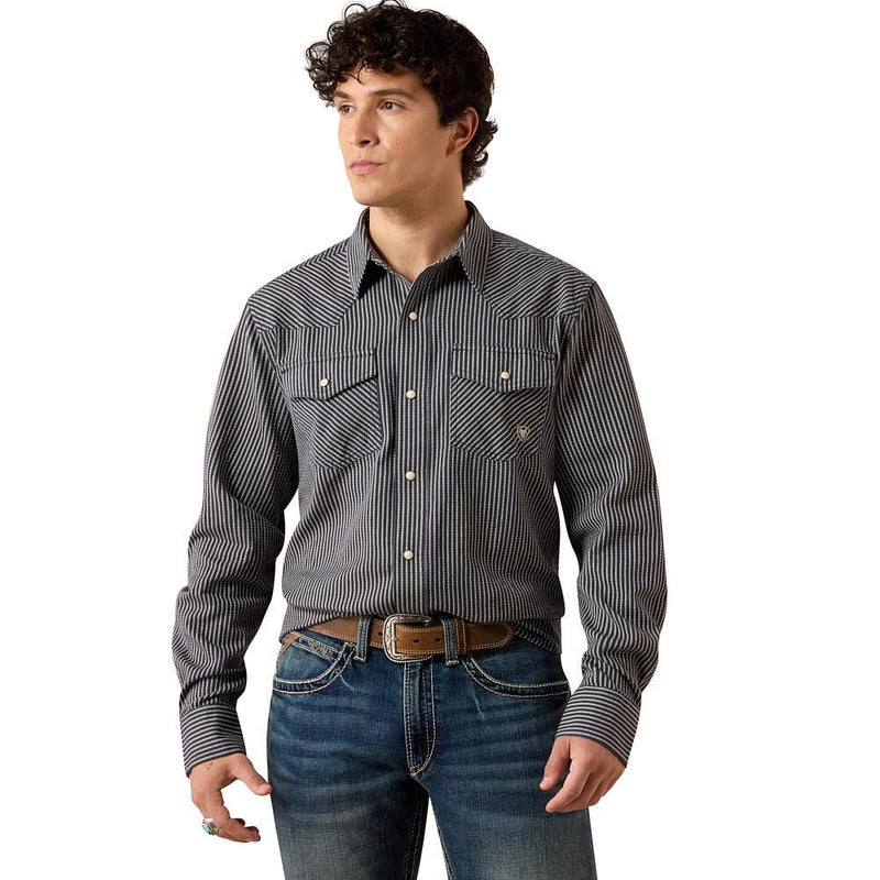 Men's Ombre Blue Retro Haywood Shirt