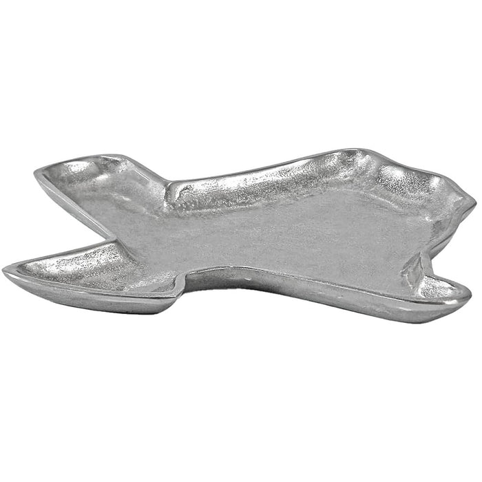 India Handicrafts Aluminum Texas Map Tray
