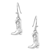 Sculpted Cowboy Boot Earrings