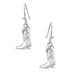 Sculpted Cowboy Boot Earrings