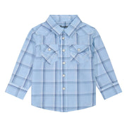 Baby Boy's Blue Plaid Shirt