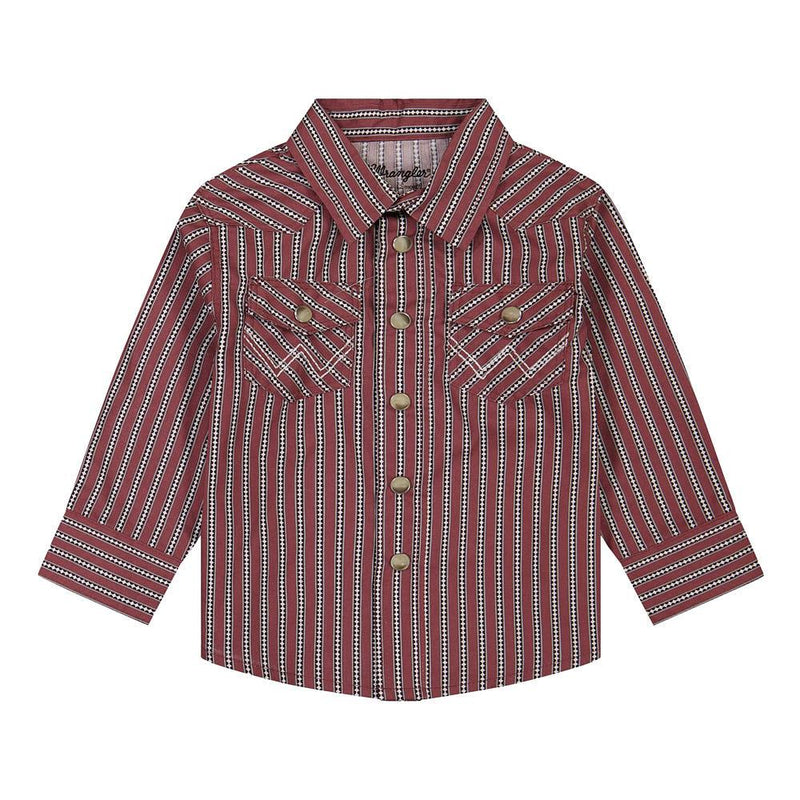Infant Red Stripe Shirt