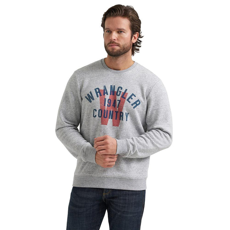 Men's Grey Mele Heather 1947 Country Pullover