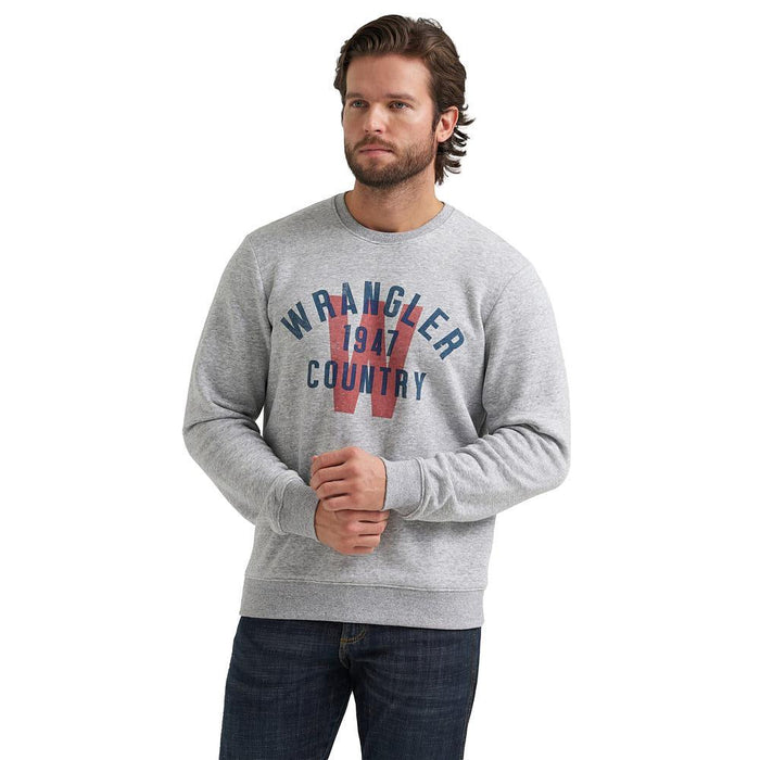 Men's Grey Mele Heather 1947 Country Pullover