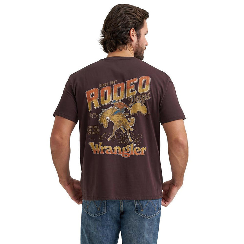 Men's Chocolate Torte Rodeo Days Tee Shirt
