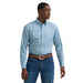 Men's Cody Johnson Blue Multi Geo Print Shirt