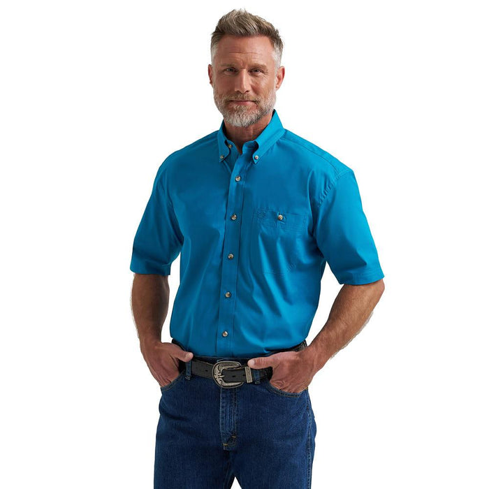 Men's George Strait Teal Shirt
