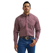 Men's Red Striped Classic Shirt