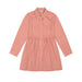 Girl's Pink Snap Dress