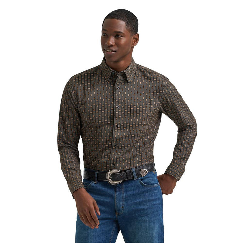 Men's Cody Johnson Brown Performance Shirt