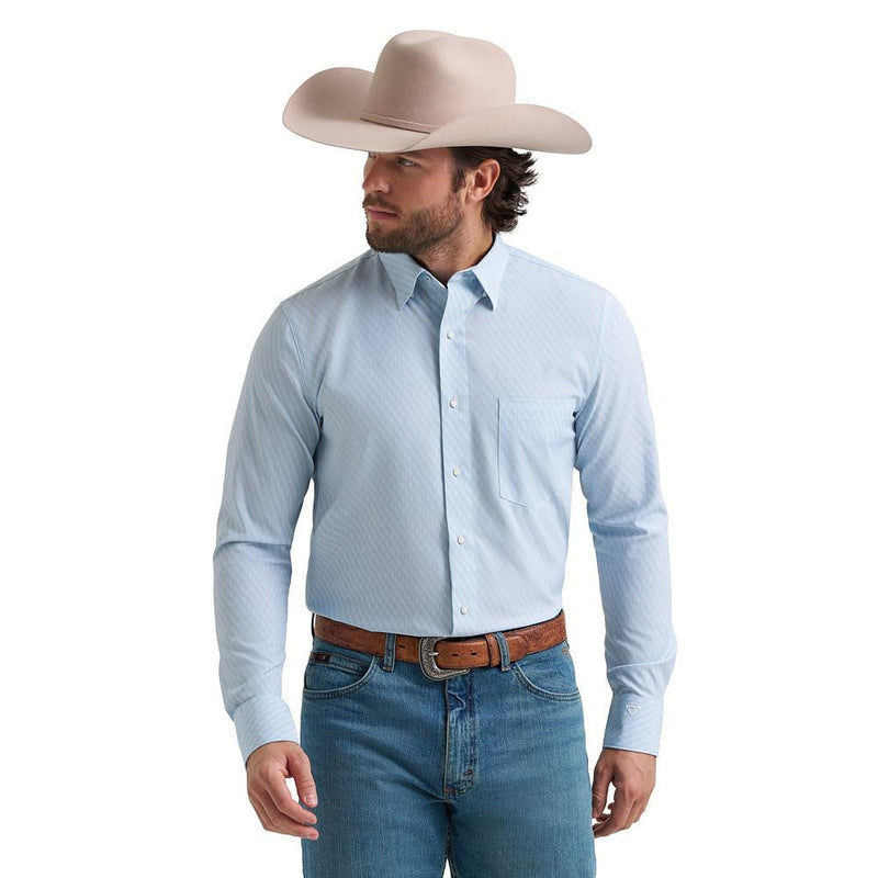 Men's Cody Johnson Blue Performance Shirt